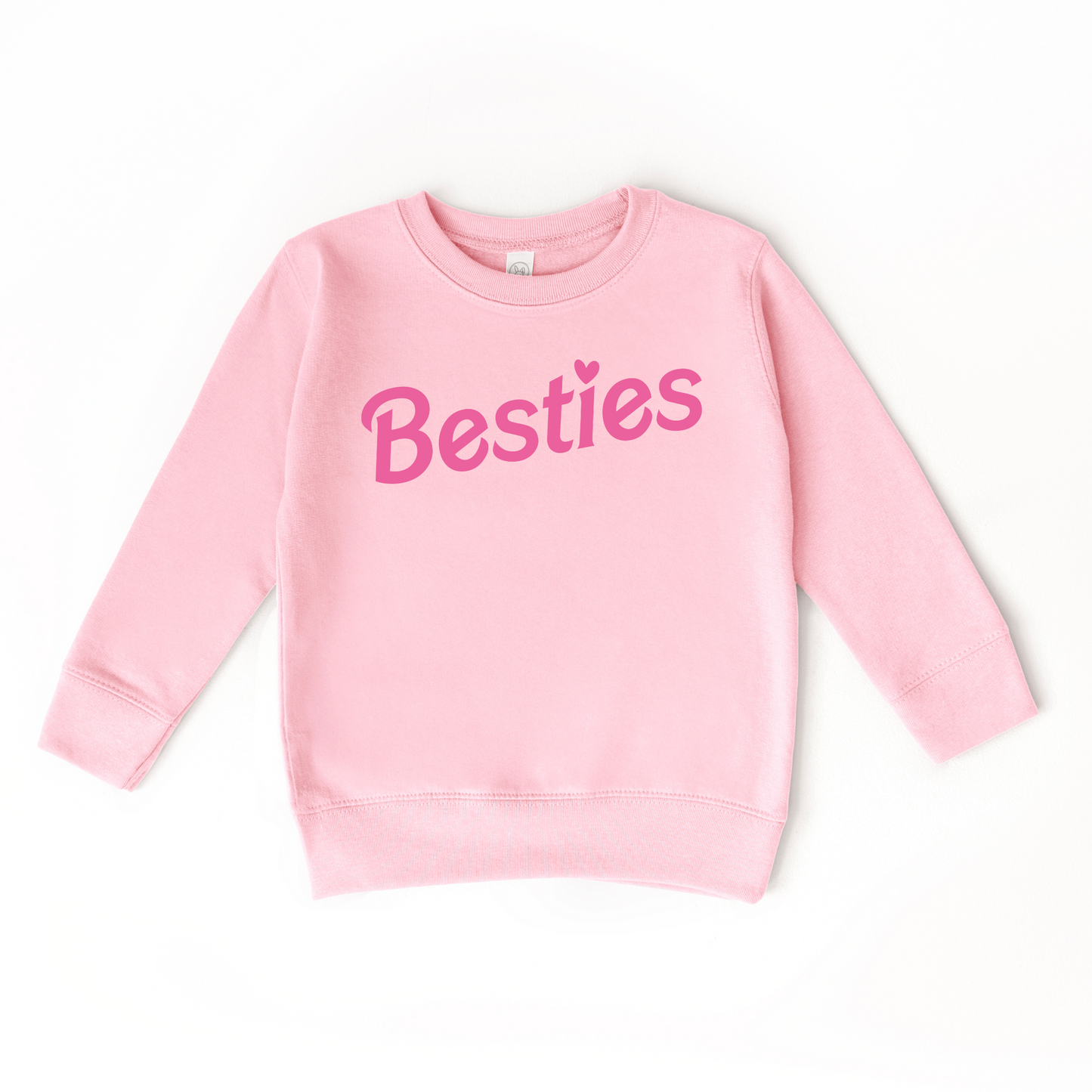 Besties Pink Crewneck