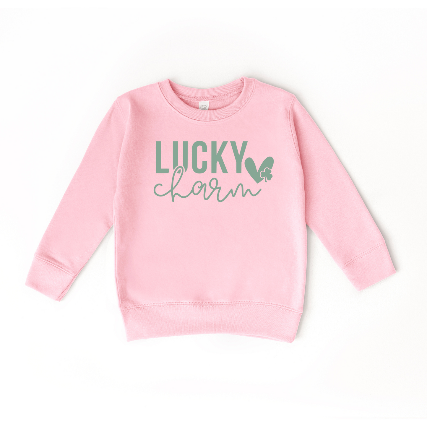 Lucky Charm Pink Crewneck