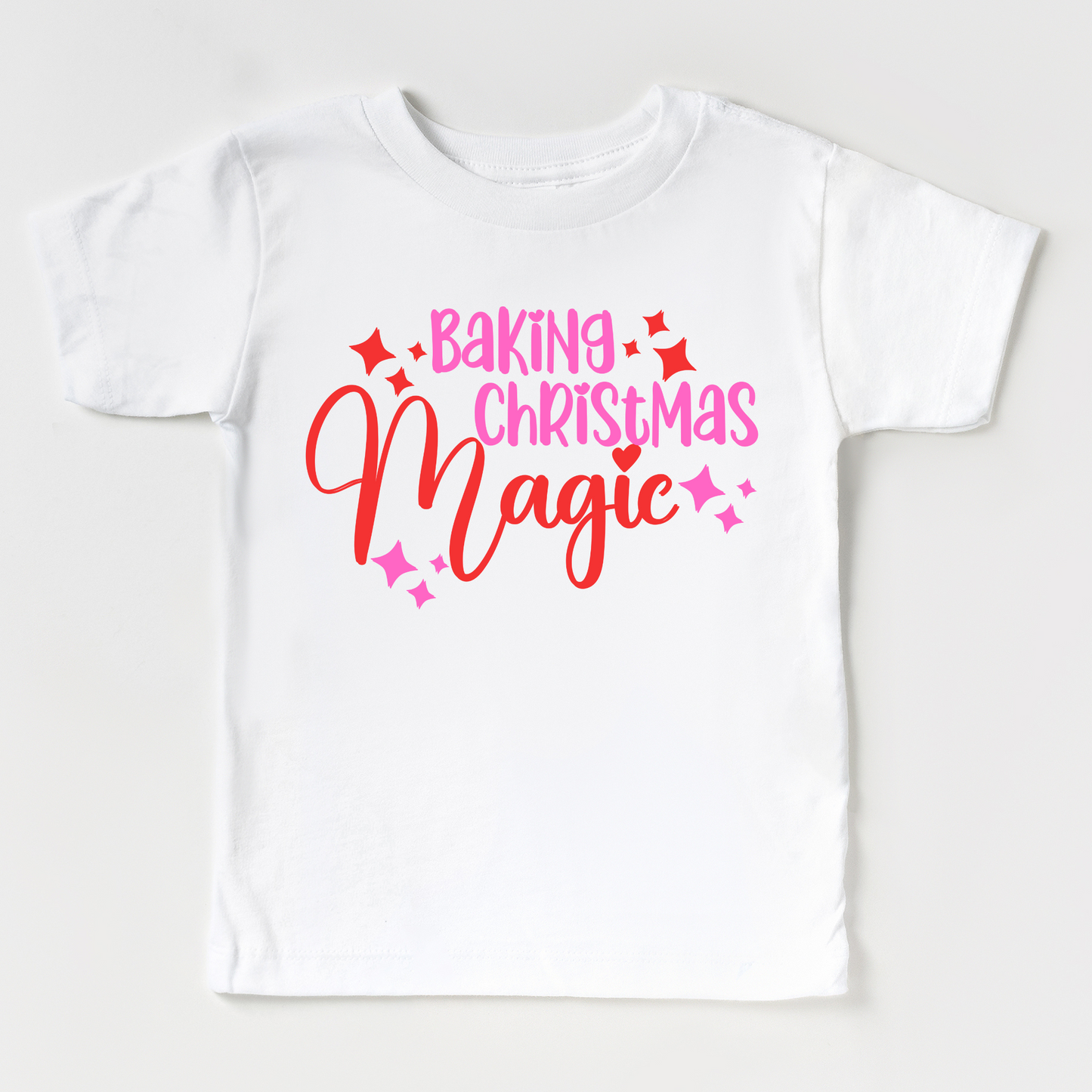 Baking Christmas Magic White Tee