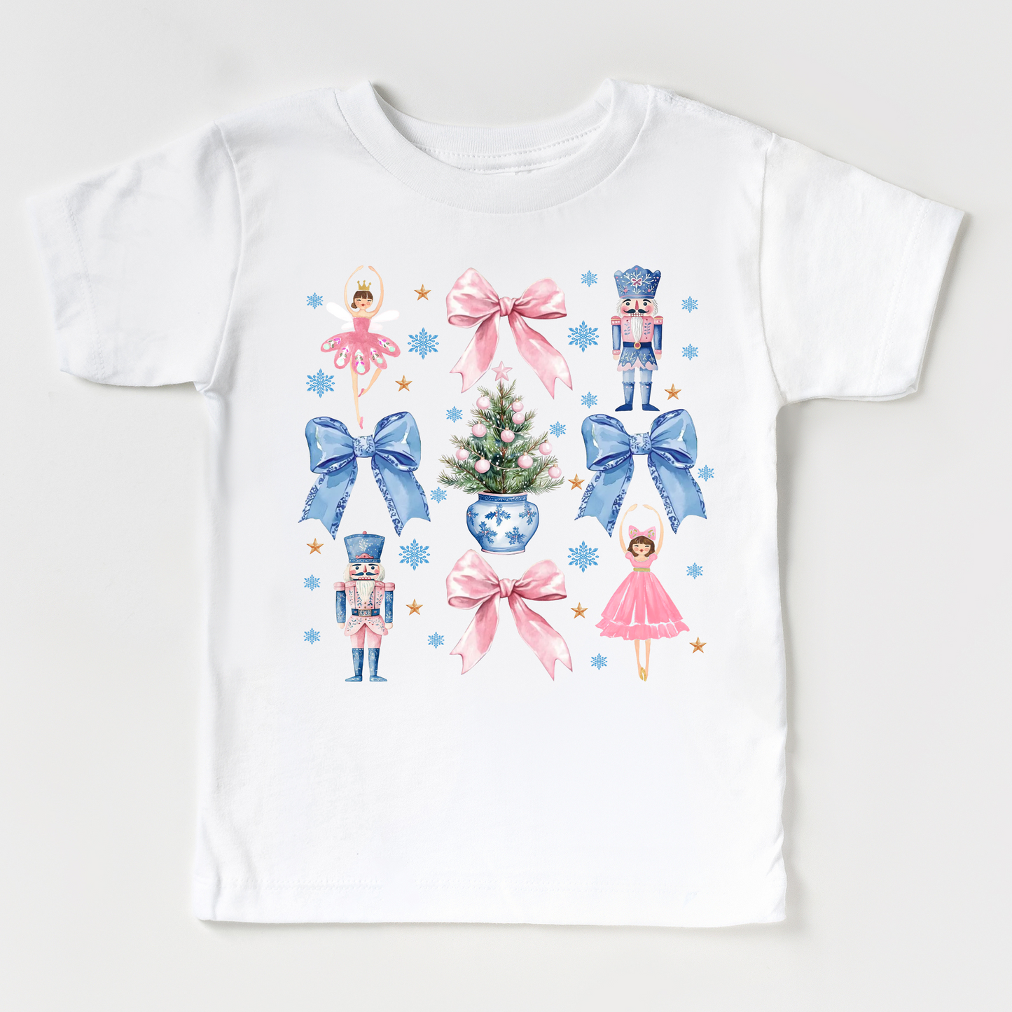 Coquette Nutcracker White Tee