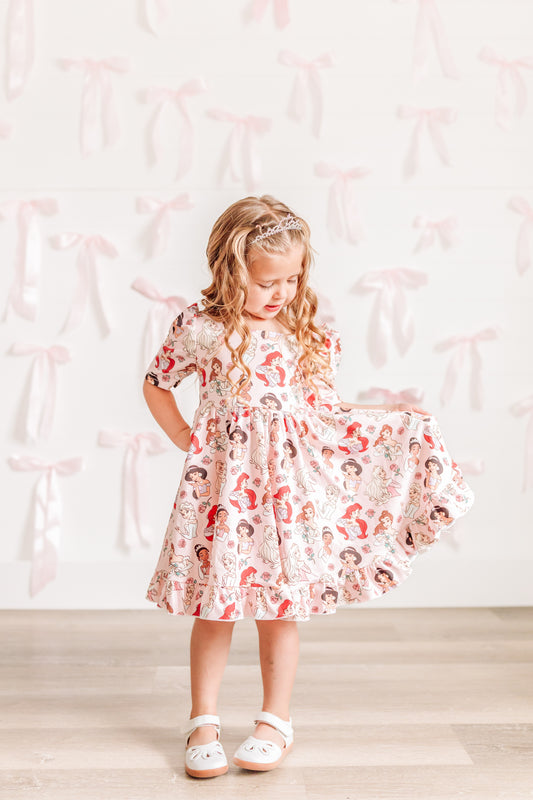 Ready to Ship Princess Dress With Shorties