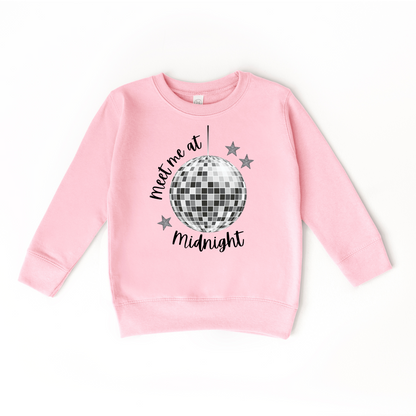 Meet Me at Midnight Toddler Crewneck