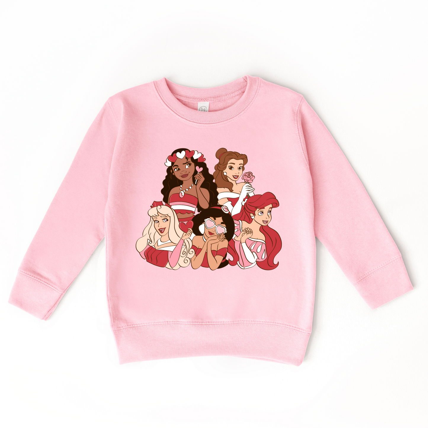 Valentine’s Besties Pink Crewneck