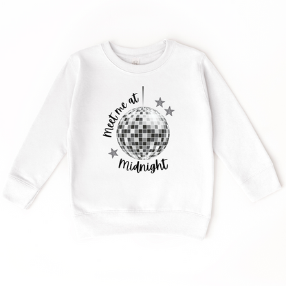 Meet Me at Midnight Toddler Crewneck