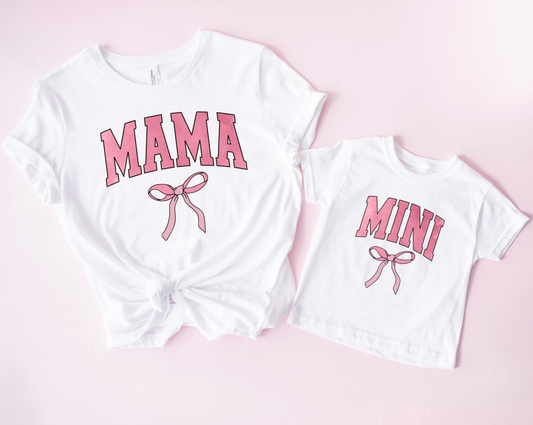 Coquette Mama & Mini Tee