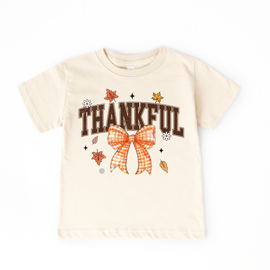 Thankful Girly Natural Tee