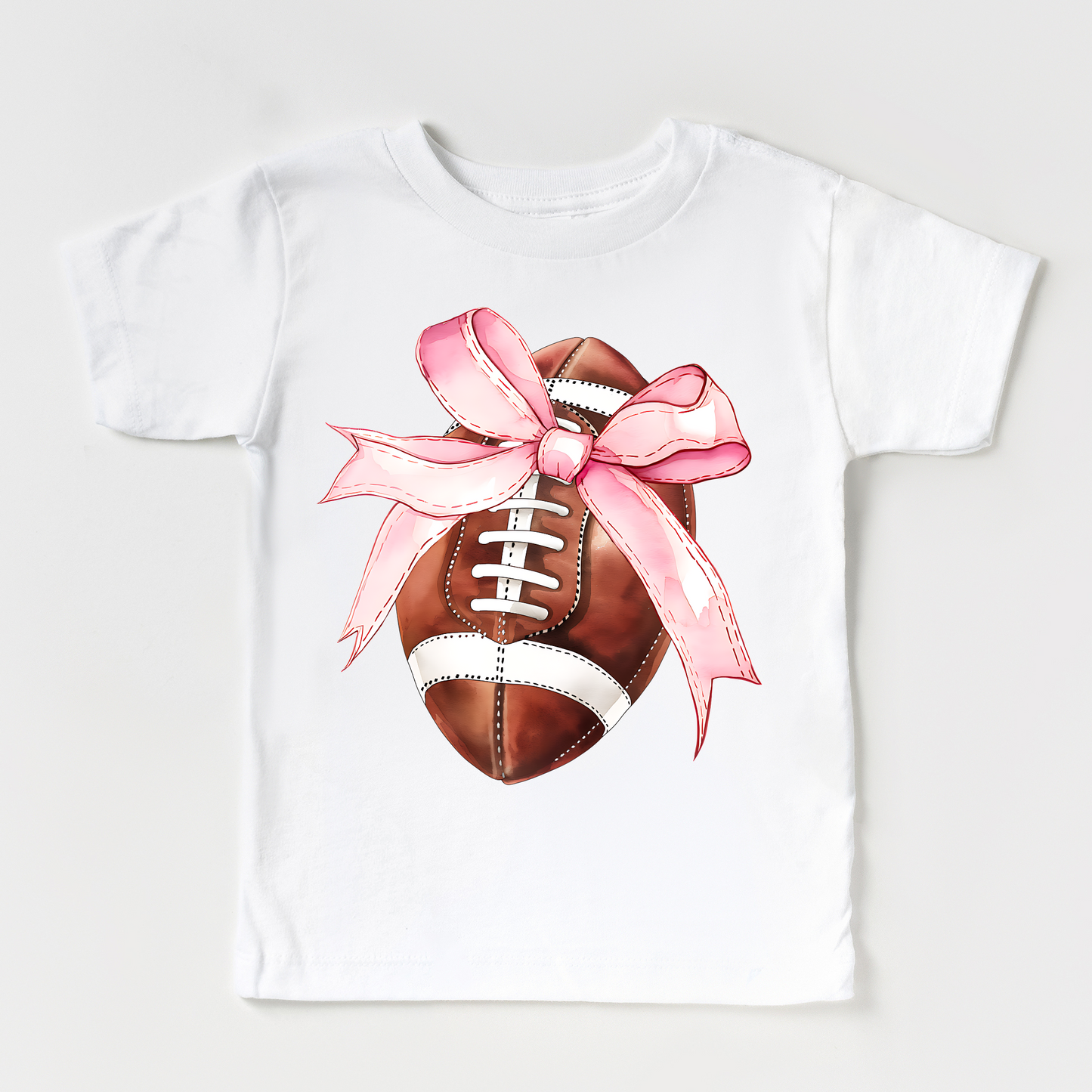 Girly Football Tee