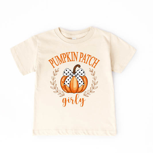 Pumpkin Patch Girly Natural Tee