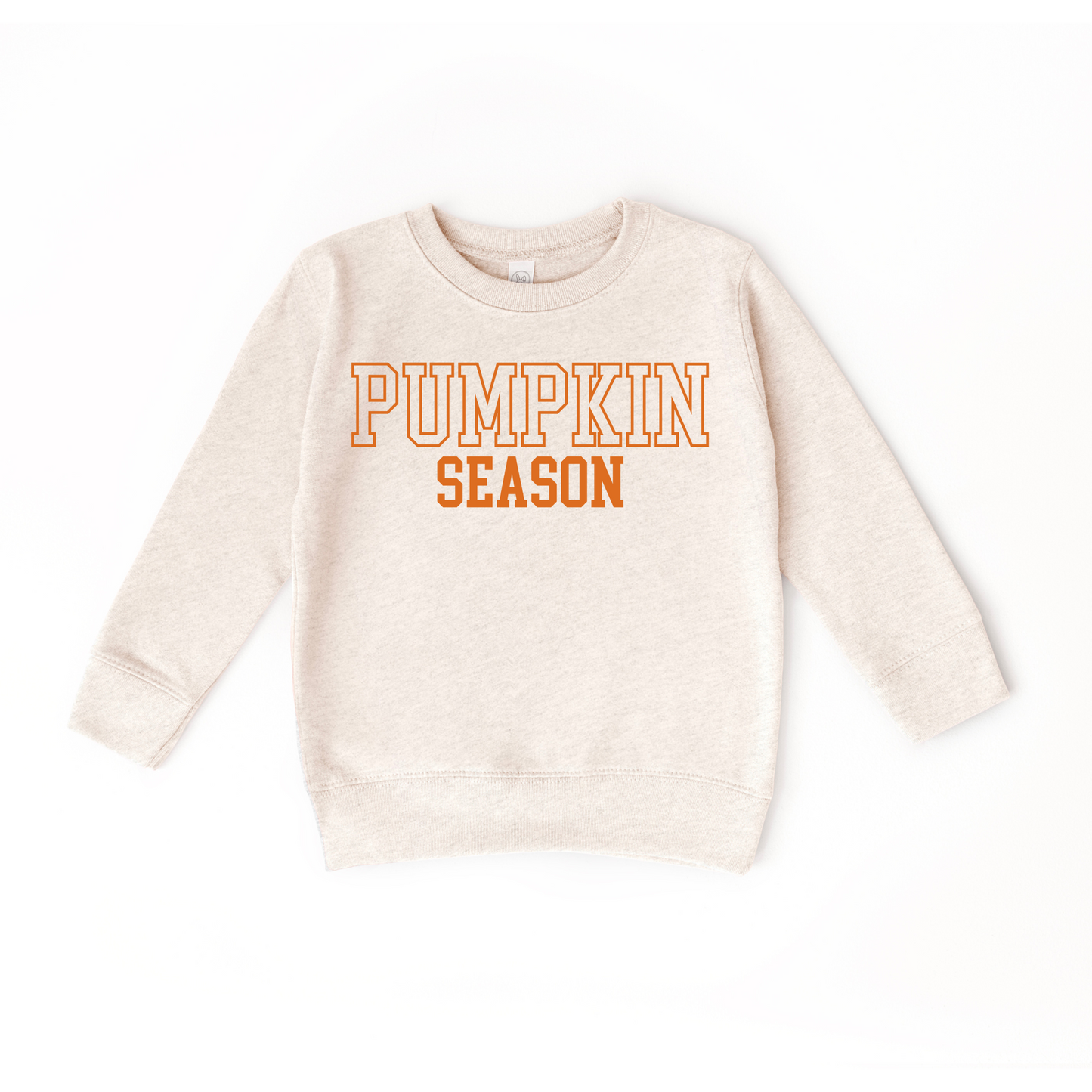 Pumpkin Season Natural Crewneck