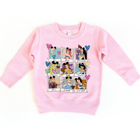 Mouse Snacks Princess Squad Sweater