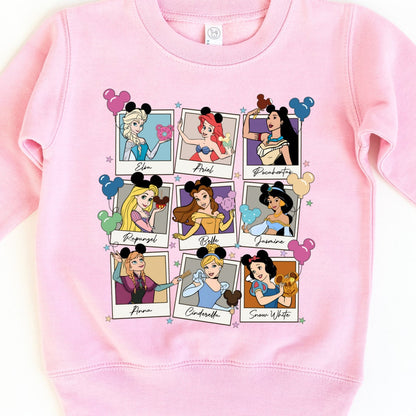 Mouse Snacks Princess Squad Sweater